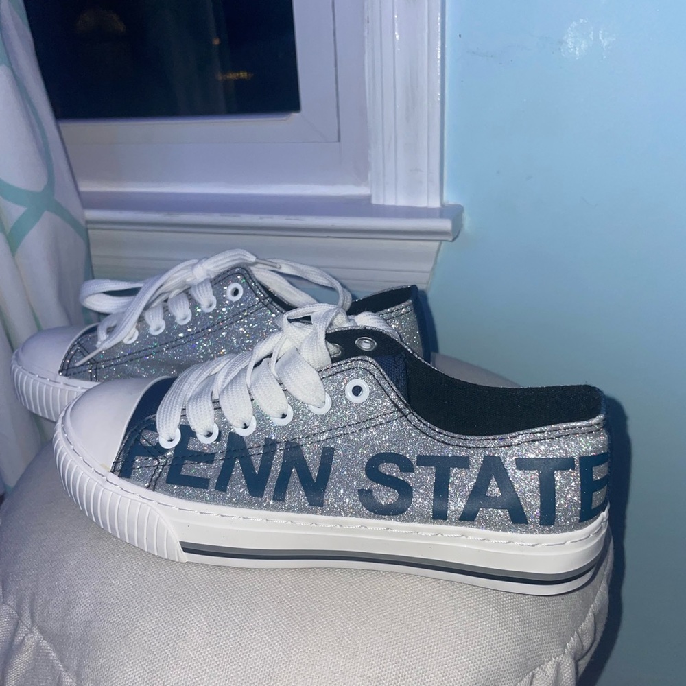 Women’s Penn State Sparkle Sneakers Size 7